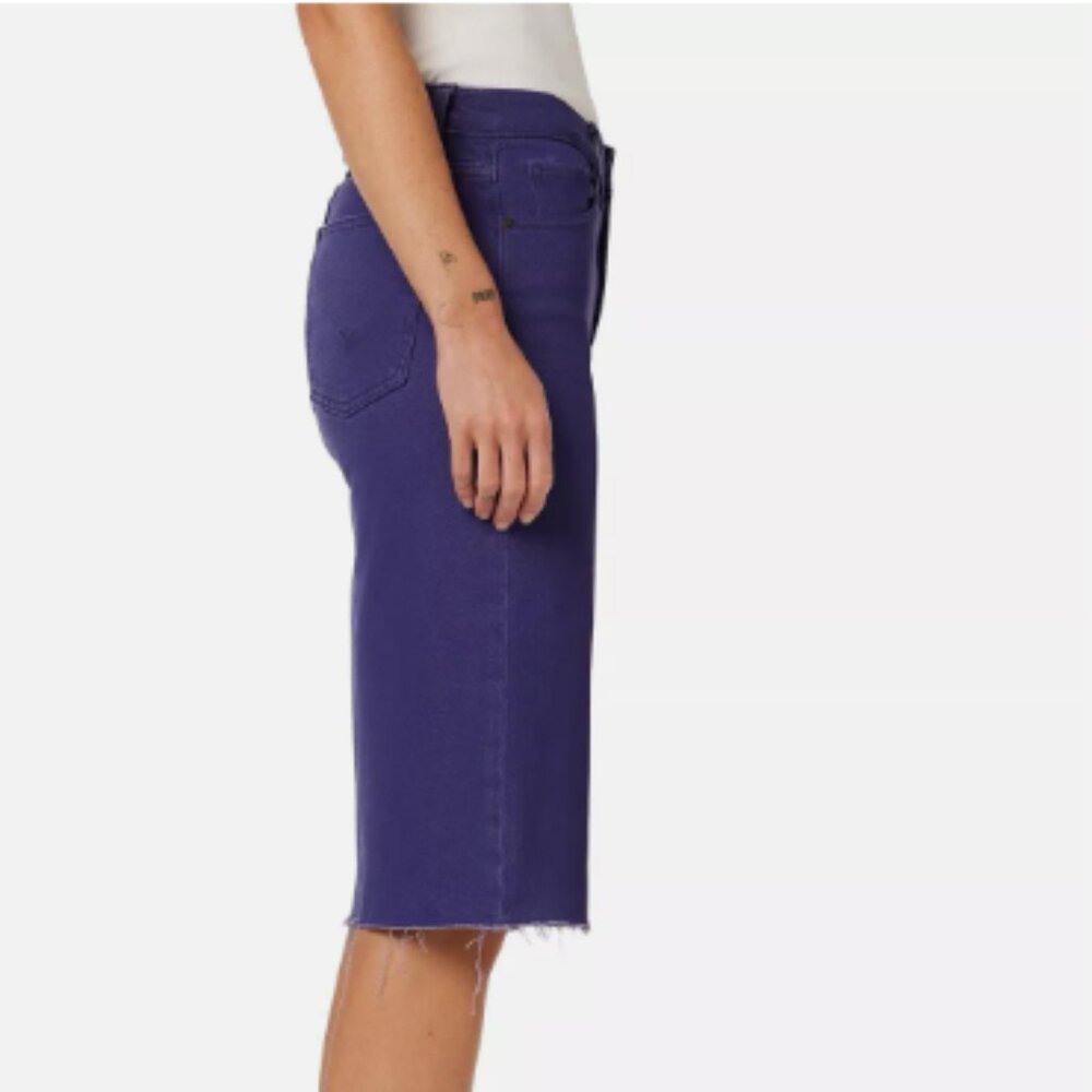 Hudson Jeans Freya Mid-Rise Skater Short Ombre NWT Sz 25 - Picture 7 of 7